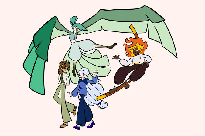 Characters Posed Characters Posed